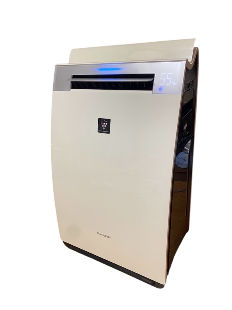 【美品】SHARP シャープ 加湿空気清浄機 KI-JX75-W 2019年製