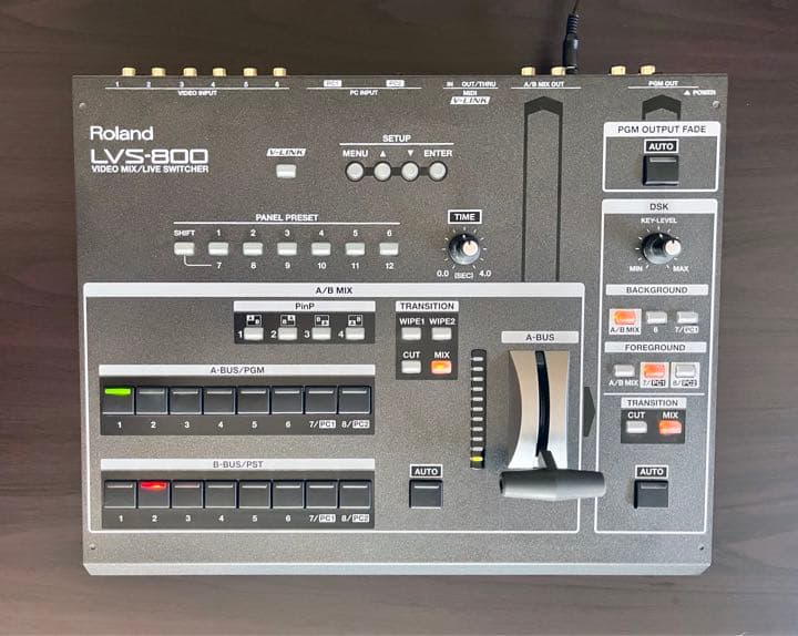 Roland LVS-800 Video ビデオミックスライブスイッチャー