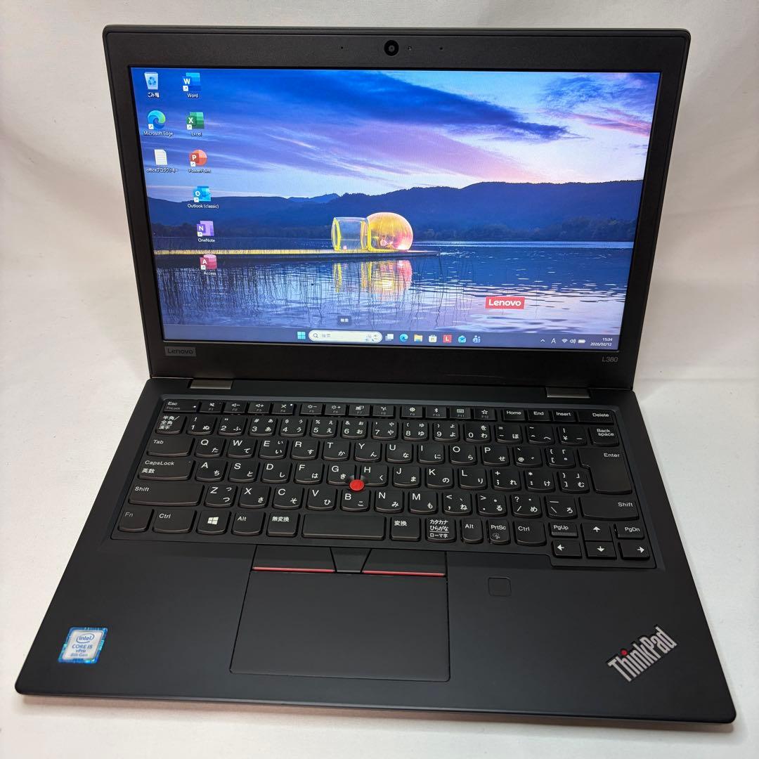 美品 ThinkPad L380 8世代 i5 8GB 256GB Office