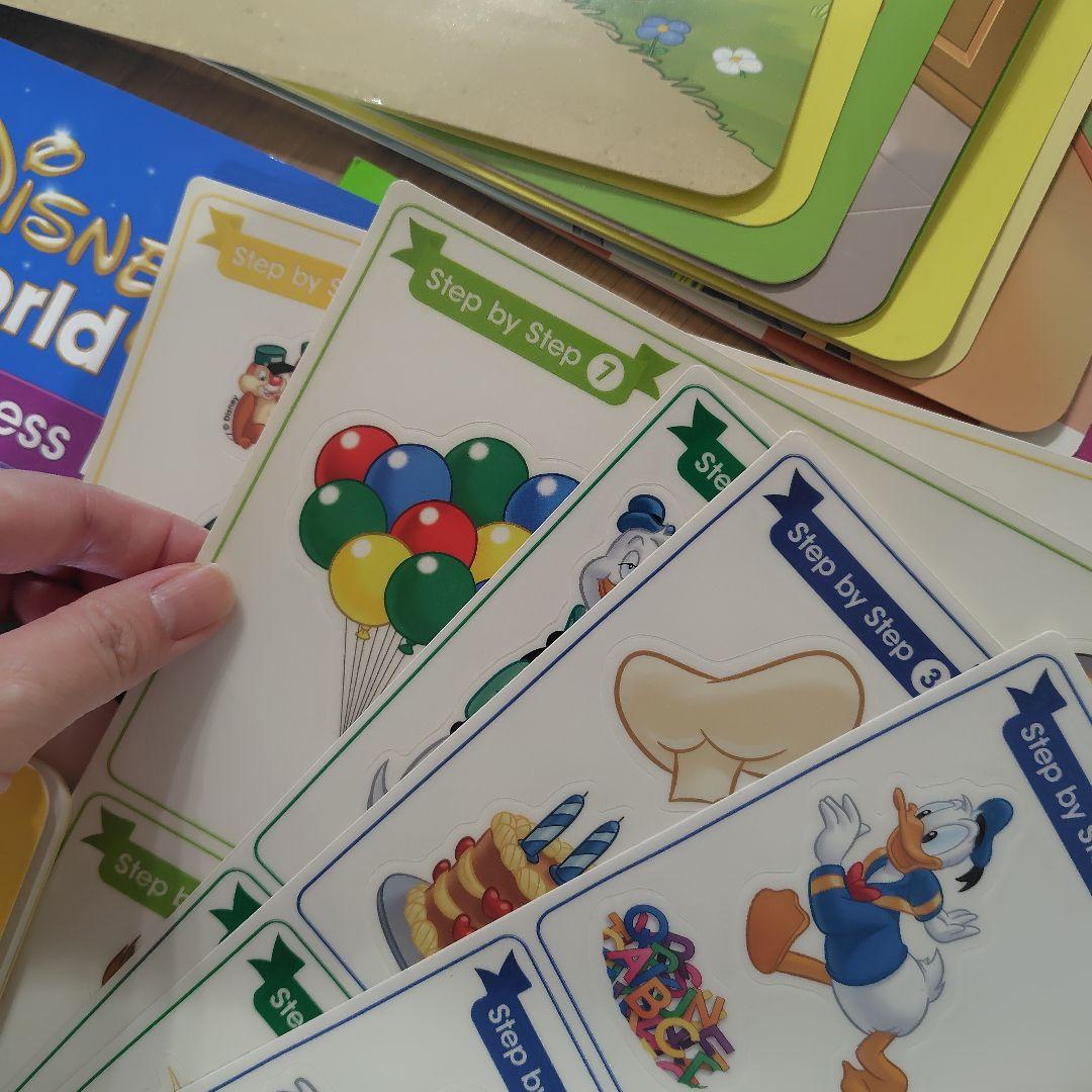 お値下げDisney World of English ステップバイステップ