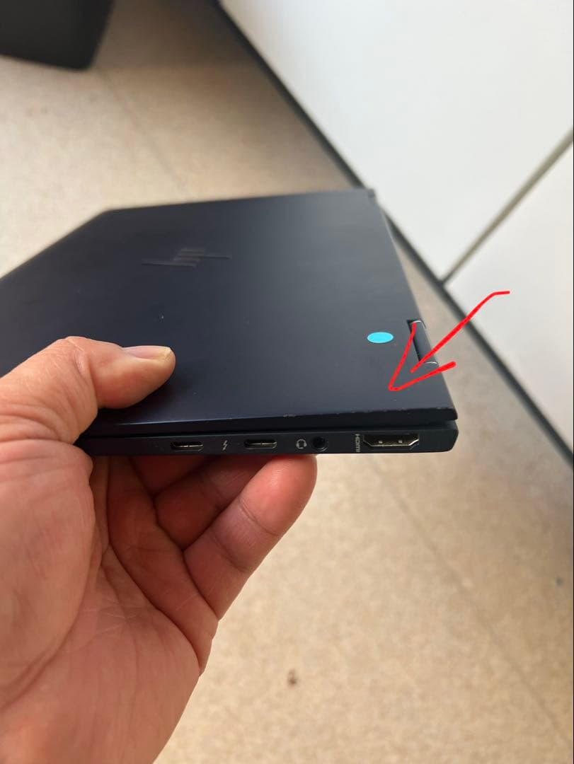 HP Dragonfly i5 8265U メモリー8GB SSD 256GB