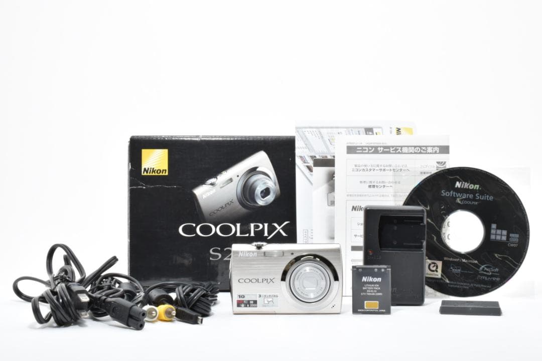 《 美品 》 ニコン　Nikon COOLPIX S230 シルバー