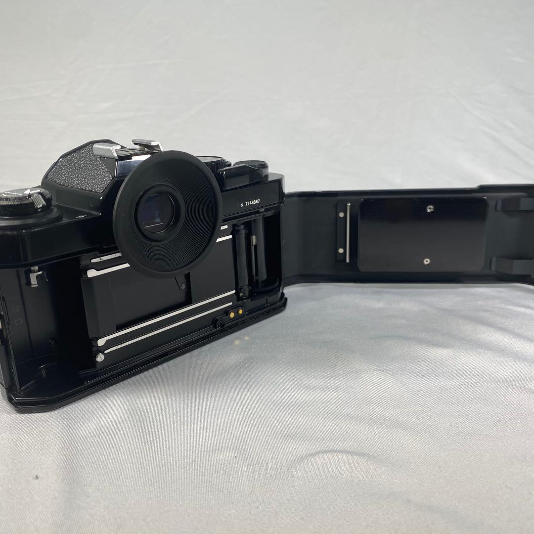 【動作OK】 Nikon ニコン New FM2 一眼レフ フィルムカメラ 黒