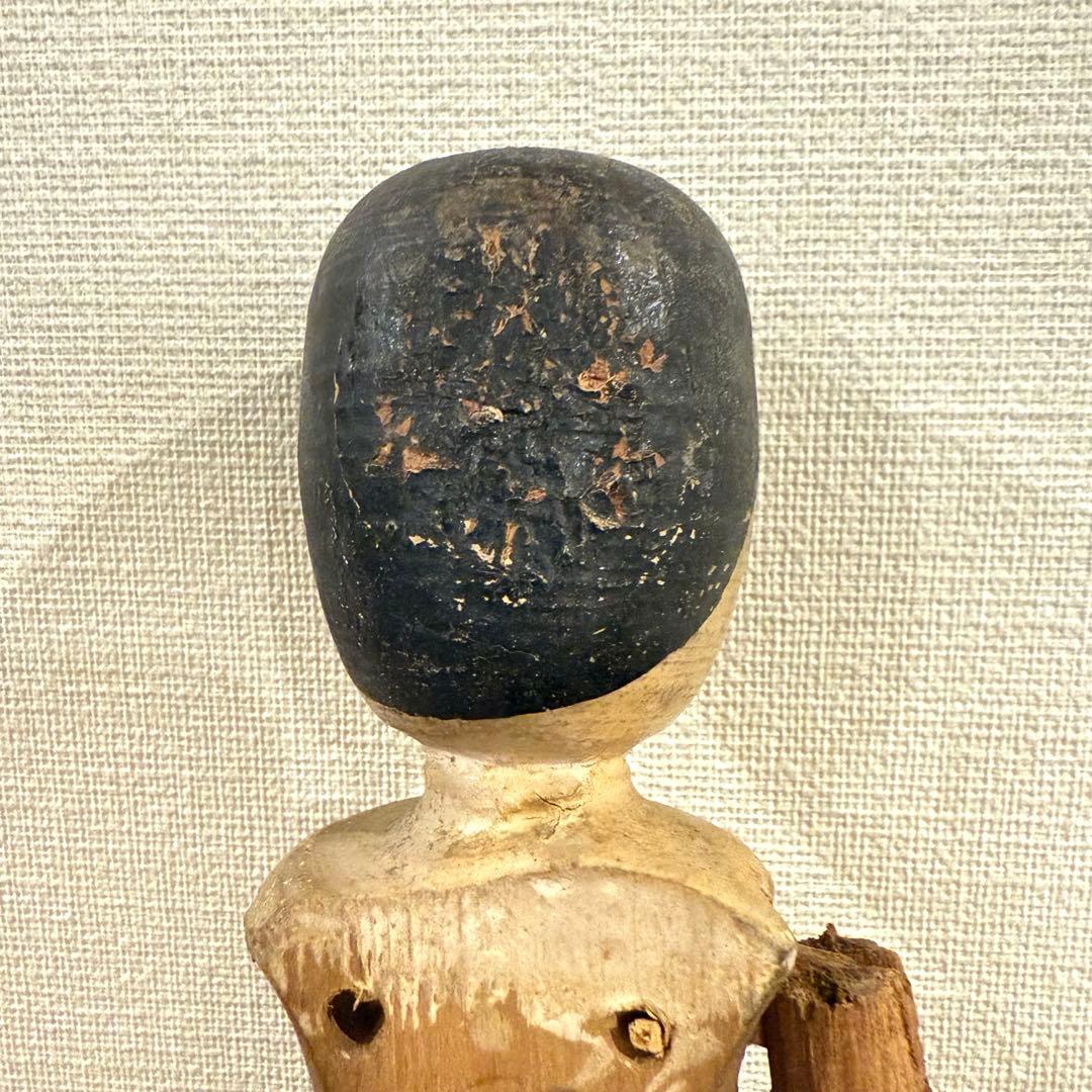 【SALE】ドイツ アンティークペグドール Grodnertal 木の人形