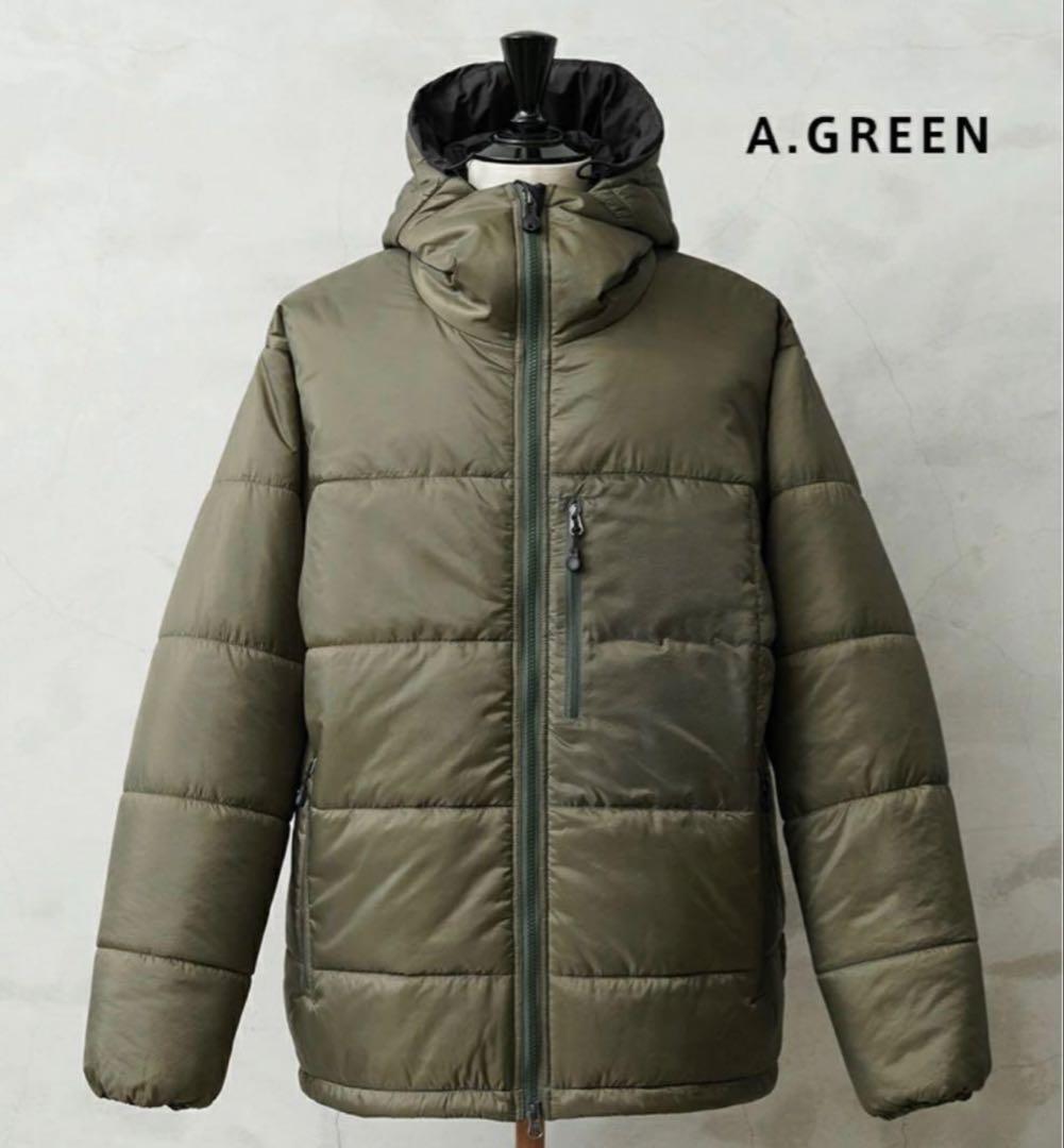 THERMO AIR LOFT PRIMALOFT PARKA グリーン S