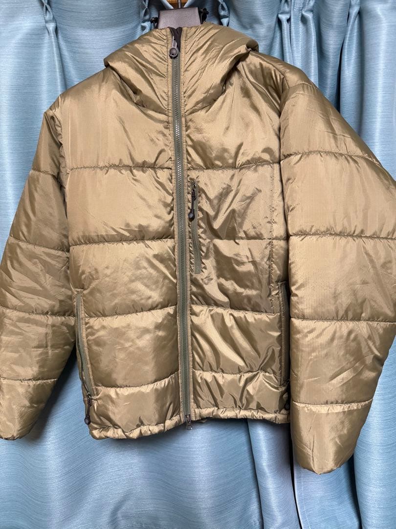 THERMO AIR LOFT PRIMALOFT PARKA グリーン S