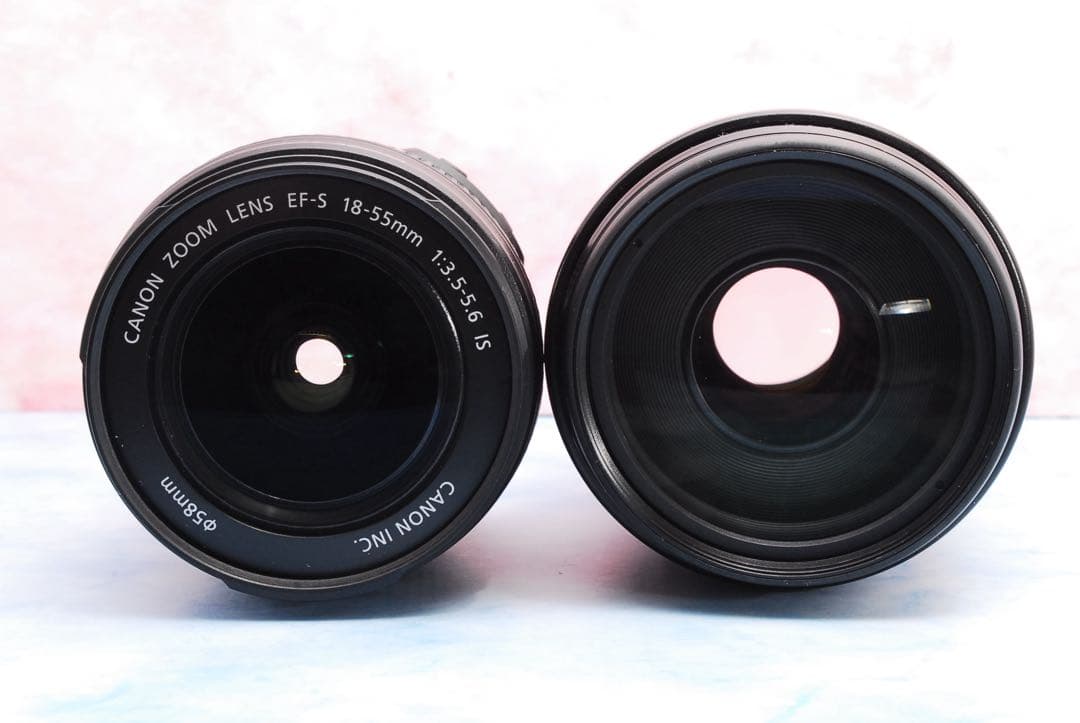 Canon Kiss X9i☆Wレンズ☆一眼レフカメラ☆持ち運び用バッグ付