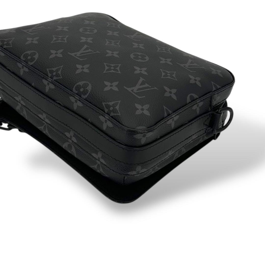 [新品同様] ルイヴィトン　モノグラム　エクリプス　スティーマー　メッセンジャー