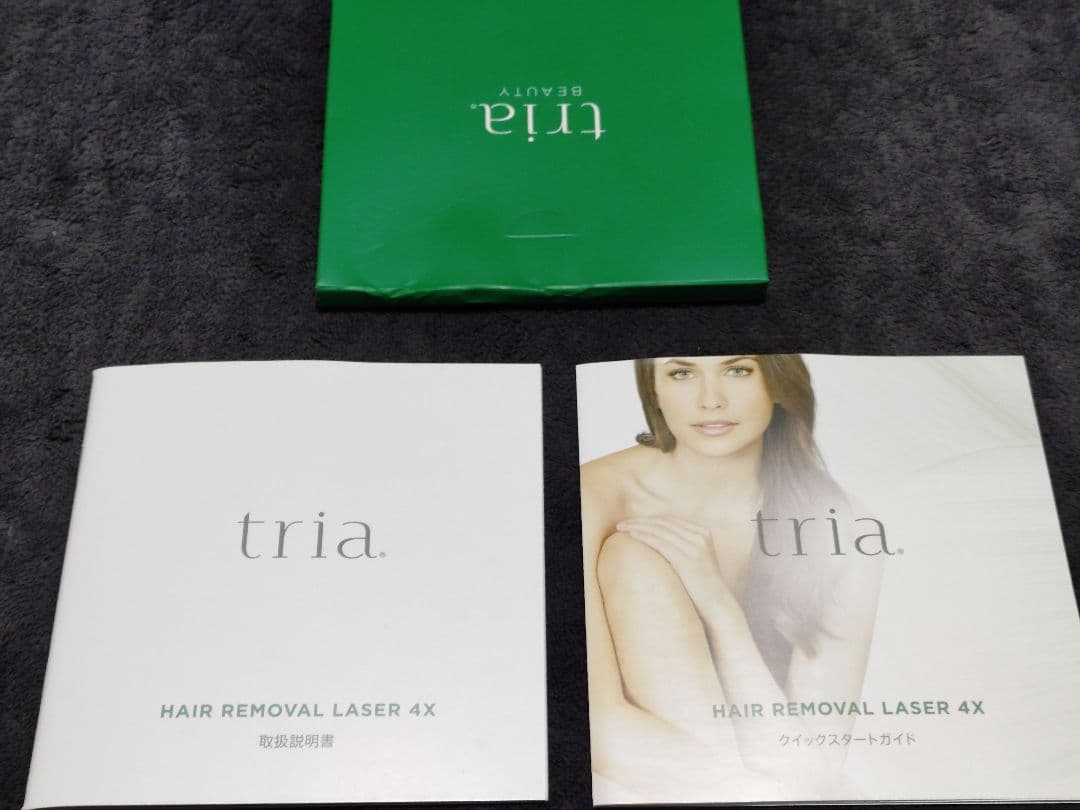 トリア 4X レーザー脱毛器 家庭用 除毛 アメリカFDA認可済 製造22年