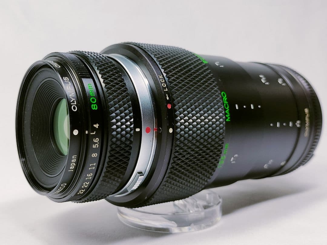 【動確/良品】Olympus OM Zuiko Macro 80mm F4 他