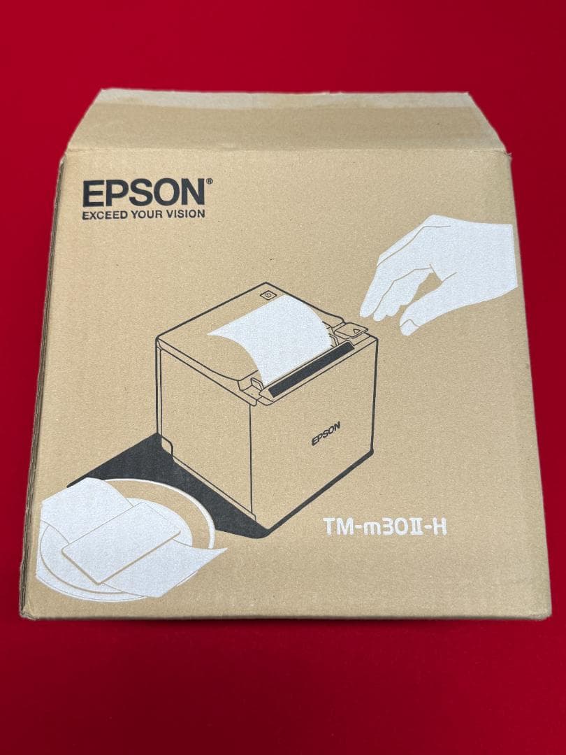 使用極少 EPSON TM-m30Ⅱ-H ブラック レシートプリンター ⑭