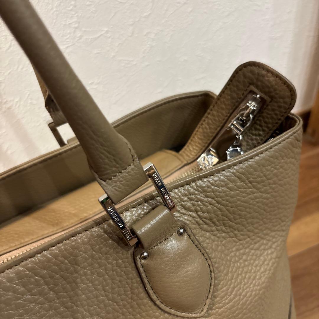 ペッレモルビダ メイデン ボヤージュ シュリンクレザートートバッグ レザー本革製