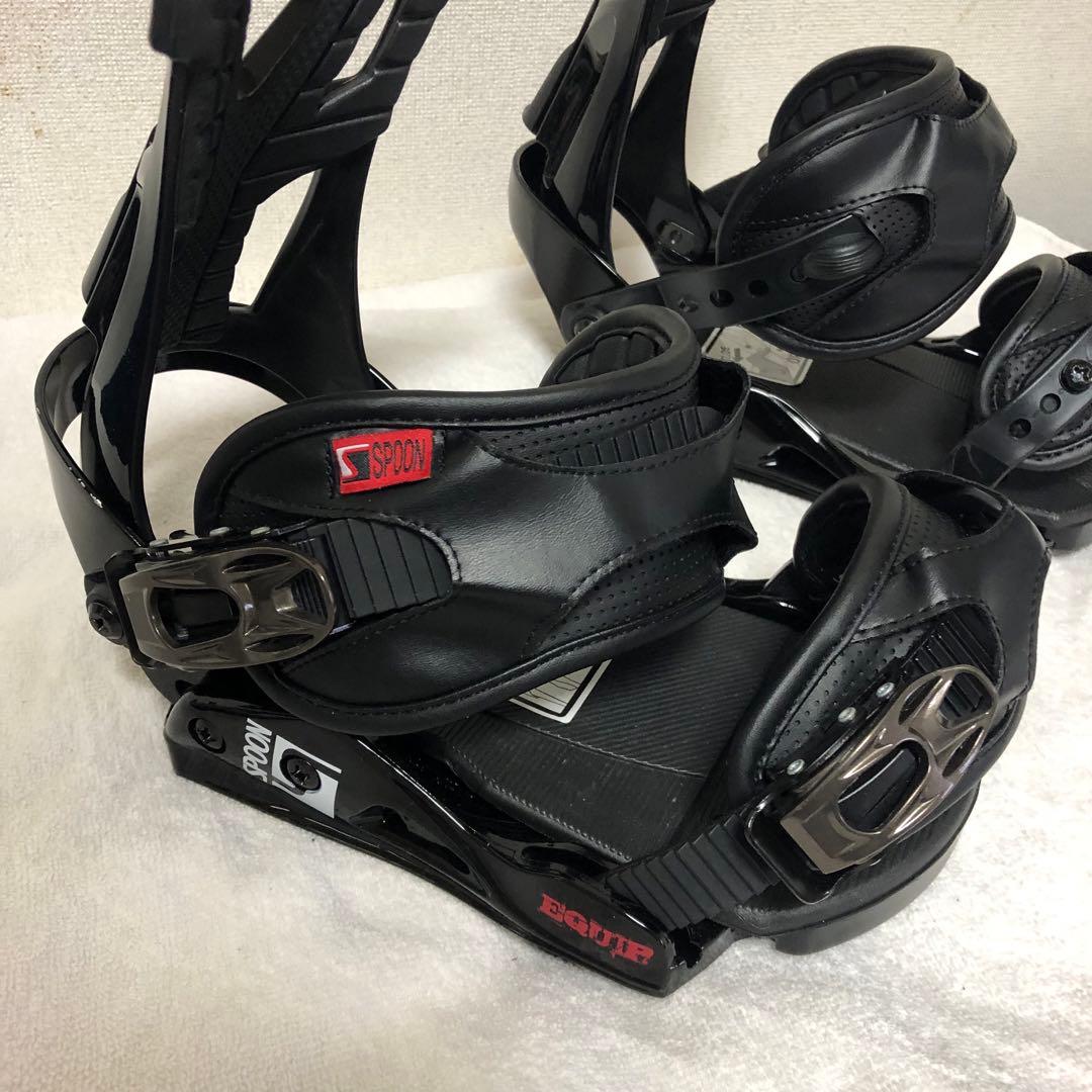 23' SPOON スプーン EQUIP スノーボード ビンディングS/Mサイズ