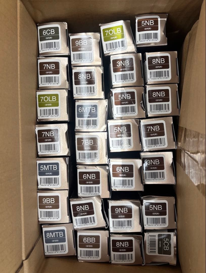 BLカラー127本セット＋おまけイルミナカラー付き　 1本100円