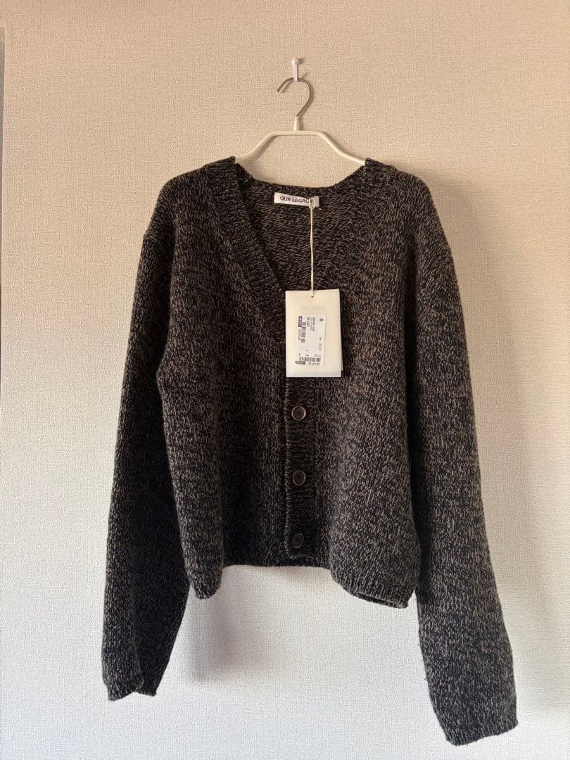 【本日17時まで限定値下げ美品】ourlegacy 25AW ニットカーディガン
