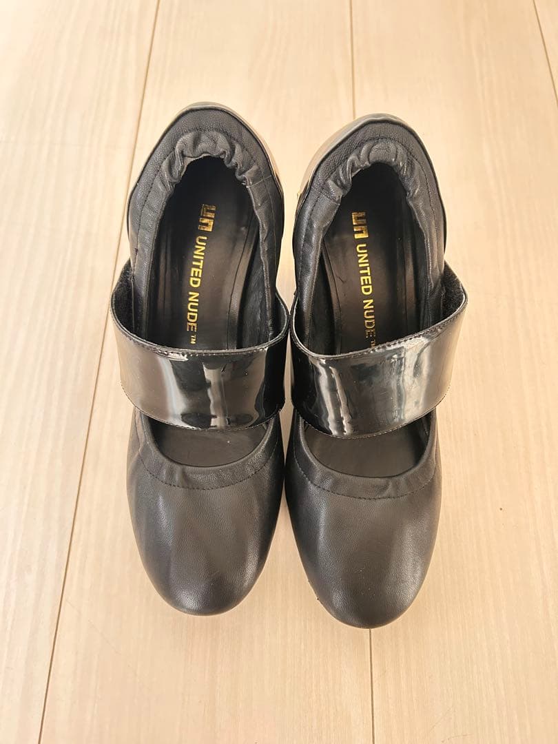 UNITED NUDE ユナイテッドヌードブラックパンプス 37