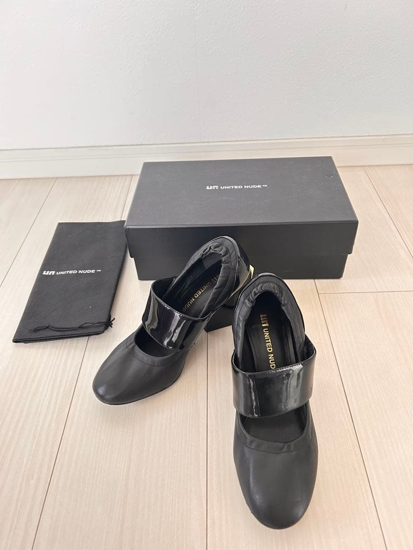 UNITED NUDE ユナイテッドヌードブラックパンプス 37