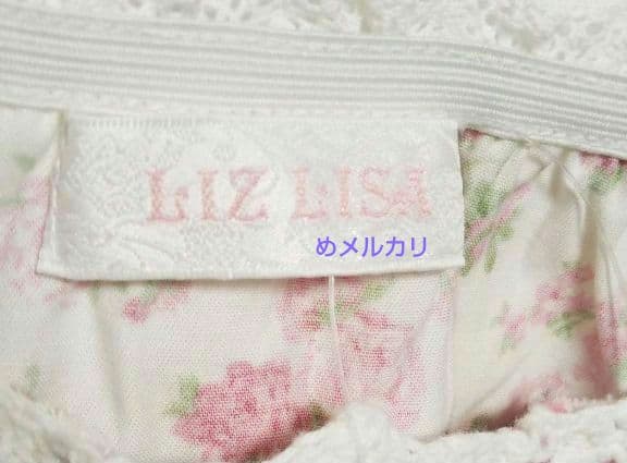 LIZ LISA リズリサ 花柄チュニック 花柄キャミソール③