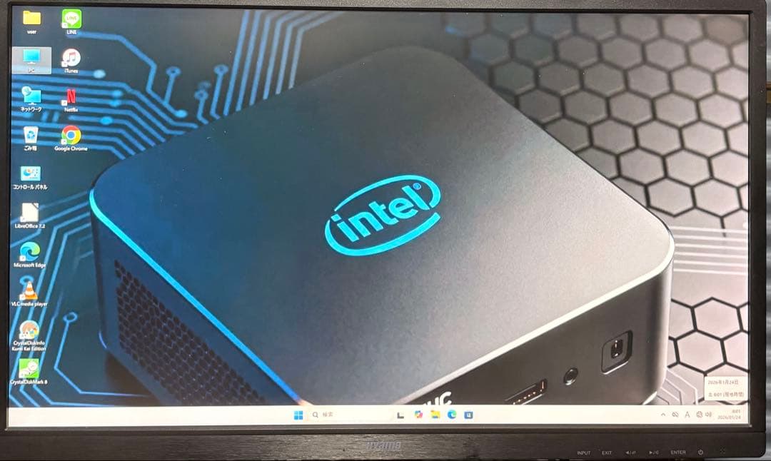 ミニPC intel i5-10210u