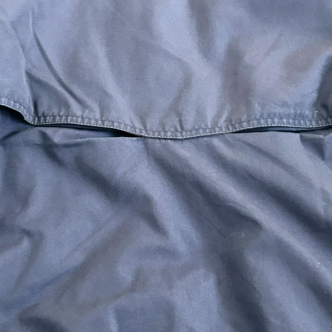 エディーバウアー ジャケット ハリントンジャケット ネイビー チェックM