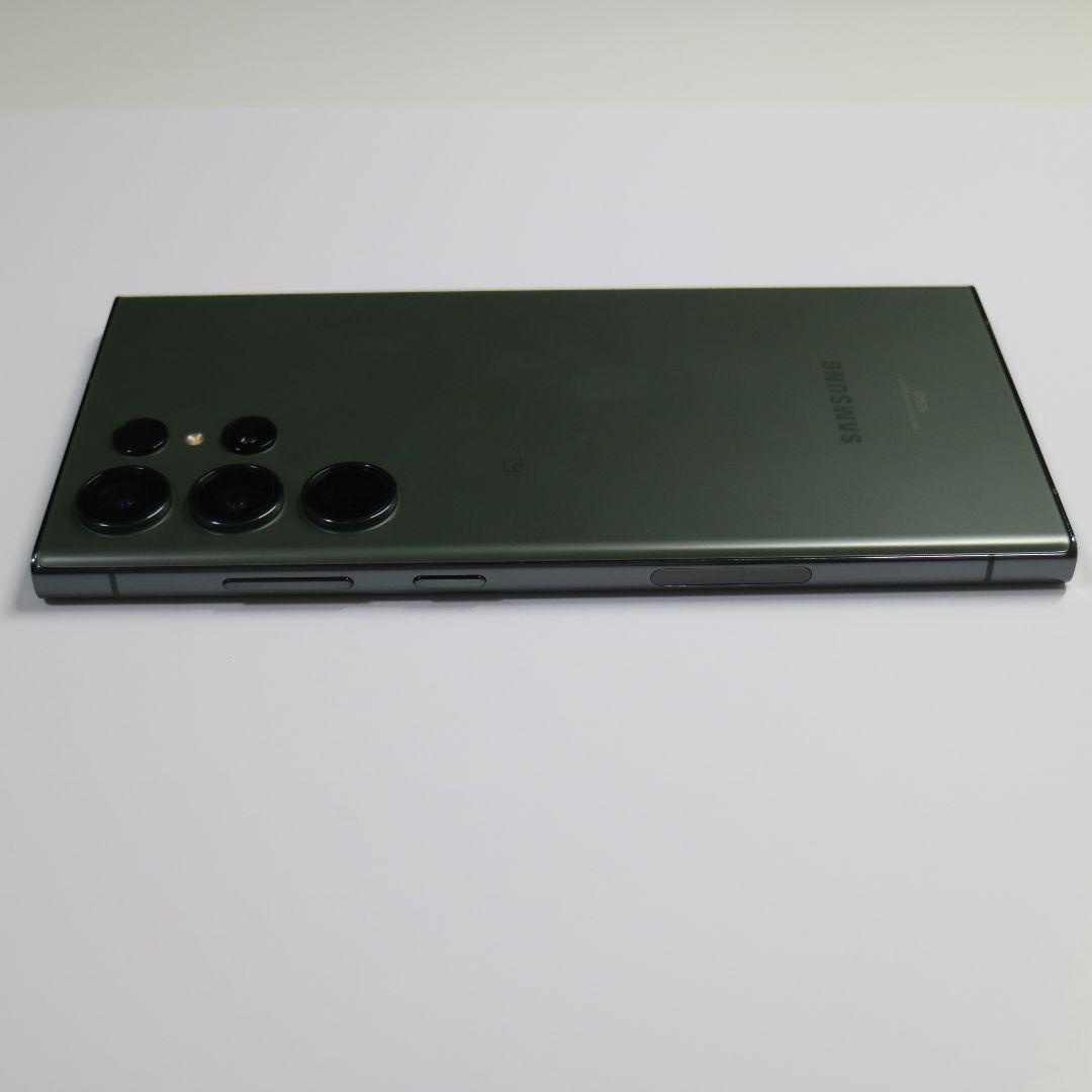【ペン無し 画面キズ】 Galaxy S23 Ultra グリーン au版