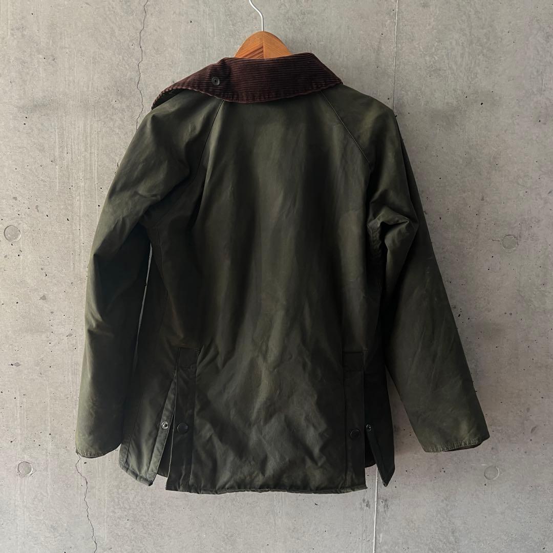裏ボア 希少モデル Barbour BEDALE 34 Wax カーキ セージ