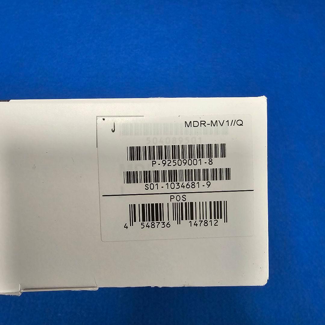 【極美品】SONY MDR-MV1