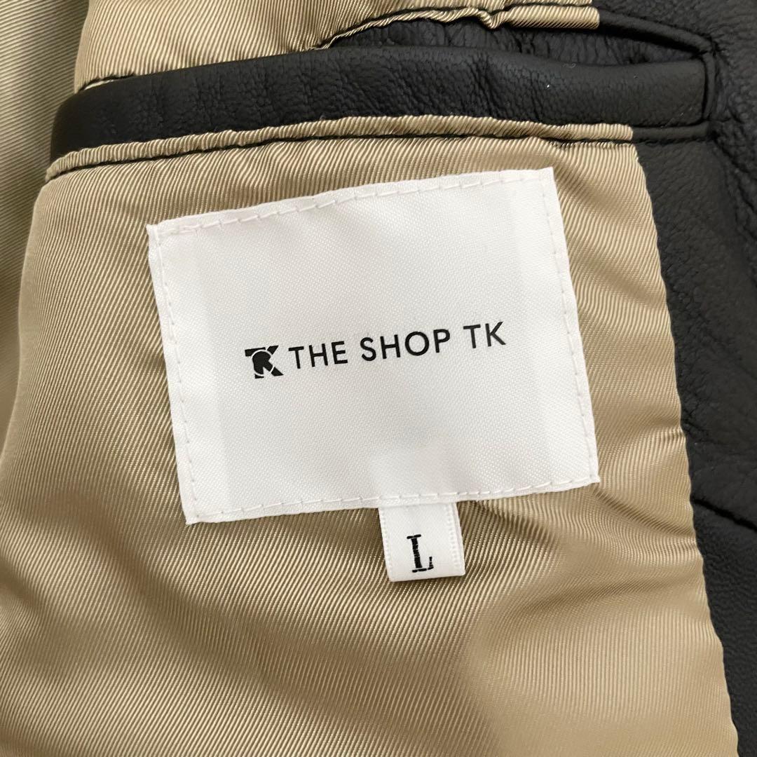 高級✨TAKEO KIKUCHI タケオキクチ　ライダースジャケット　ラムレザー