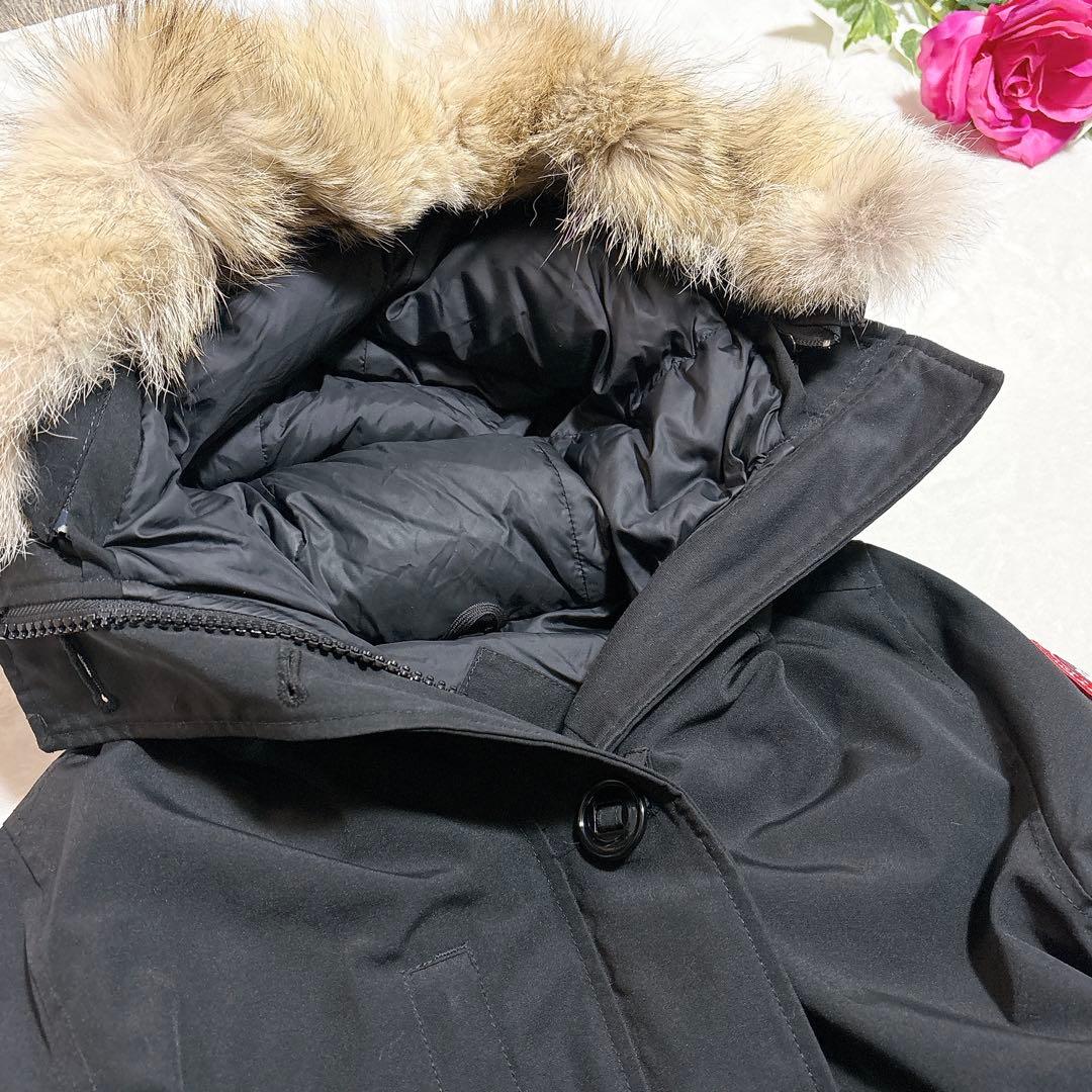 ほぼ未使用✨　カナダグース　ダウンジャケット シャーロットパーカー　ブラック　M