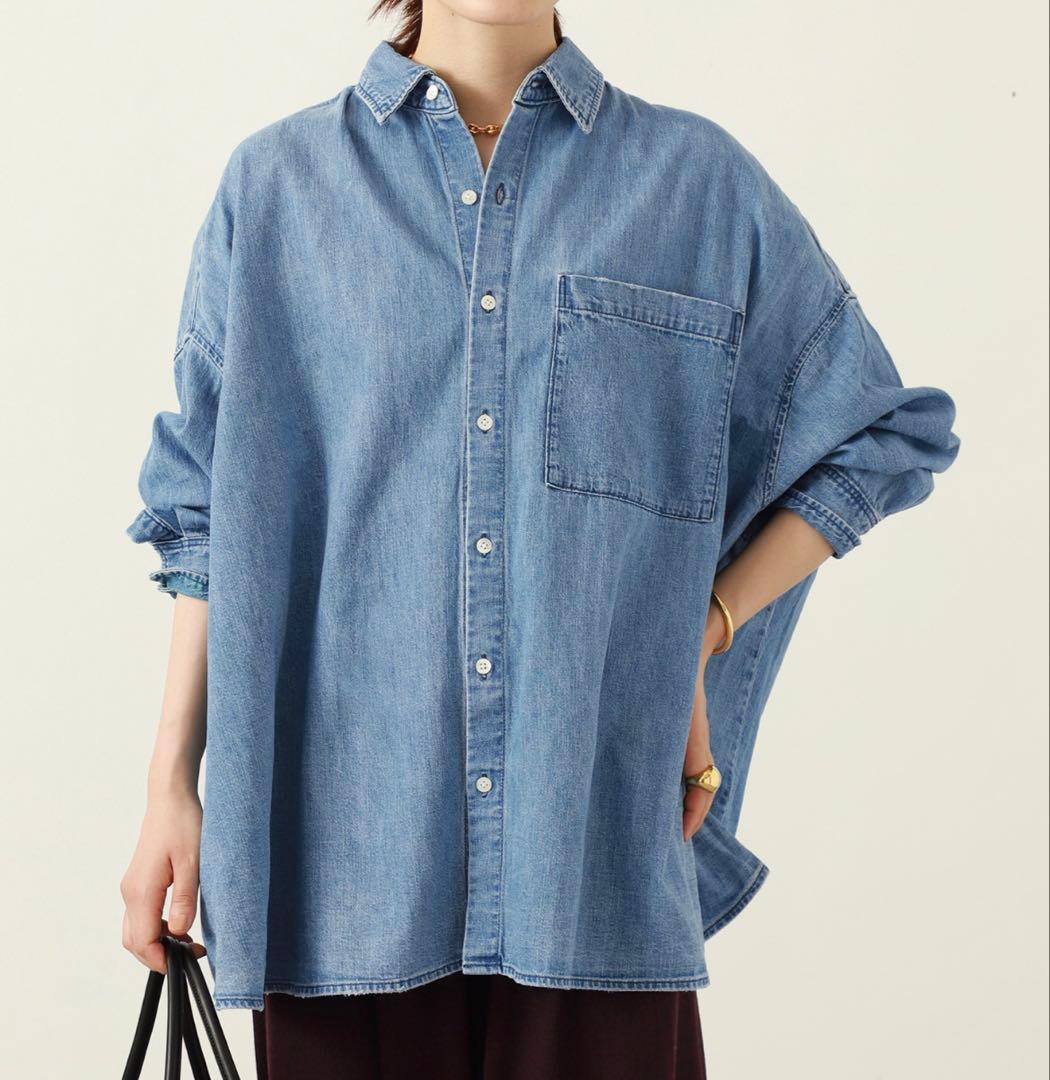 upper heights デニムシャツ THE LAZY MANON サイズ0