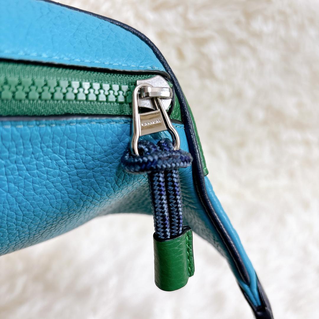 【極美品】コーチ COACH ボディバッグ ディズニーコラボ レザー