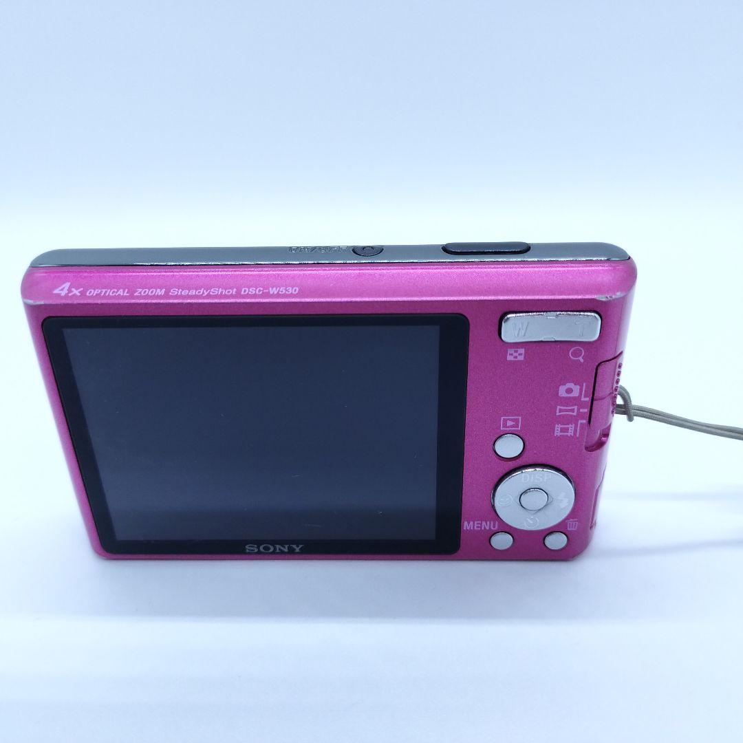 【動作品】 SONY Cyber-shot DSC-W530 ソニー　ピンク