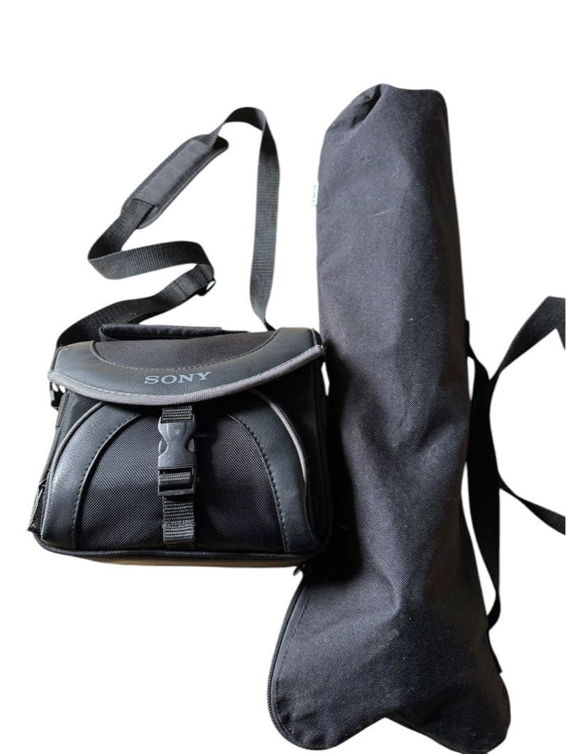 ビデオカメラ DCR-DVD505とSONY ハンディカム用3脚VCT-50AV