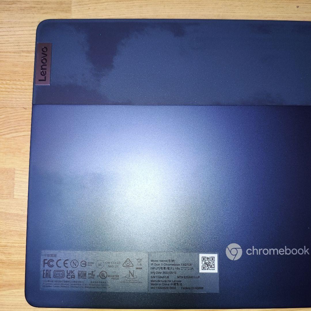 Chromebook本体 Lenovo ideapad duet 560 RAM4GB ROM128GB