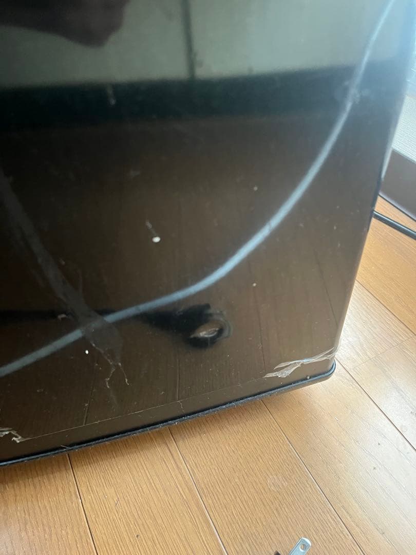 IRIS アイリスオーヤマ　ブラック冷蔵庫 下部冷凍庫タイプ 単身者用