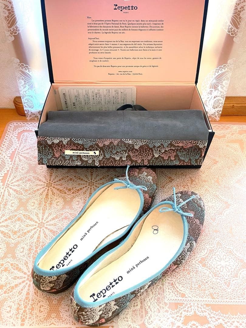 レペット✖️ミナペルホネン バレエシューズ　37