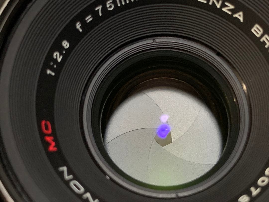 フィルムカメラ zenza bronica ETR ZENZANON MC 1:2.8 75