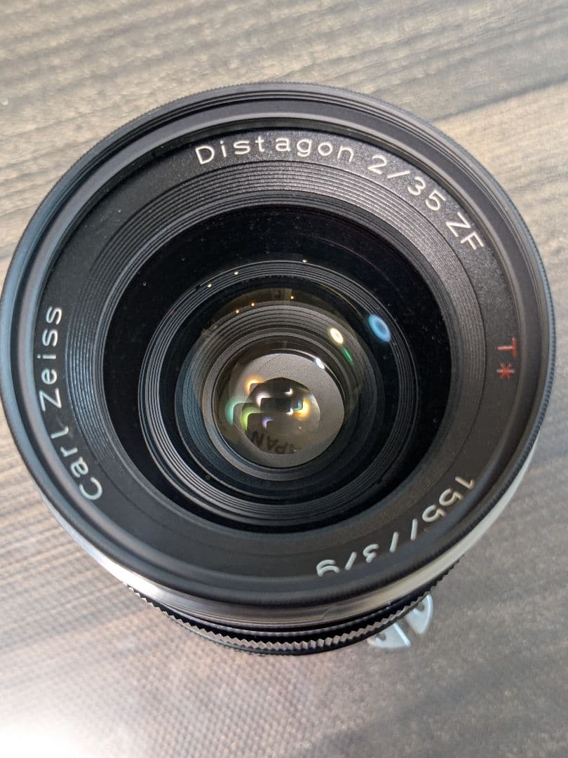 ディスタゴン 35mm F2 ZF 美品 キャノンマウント