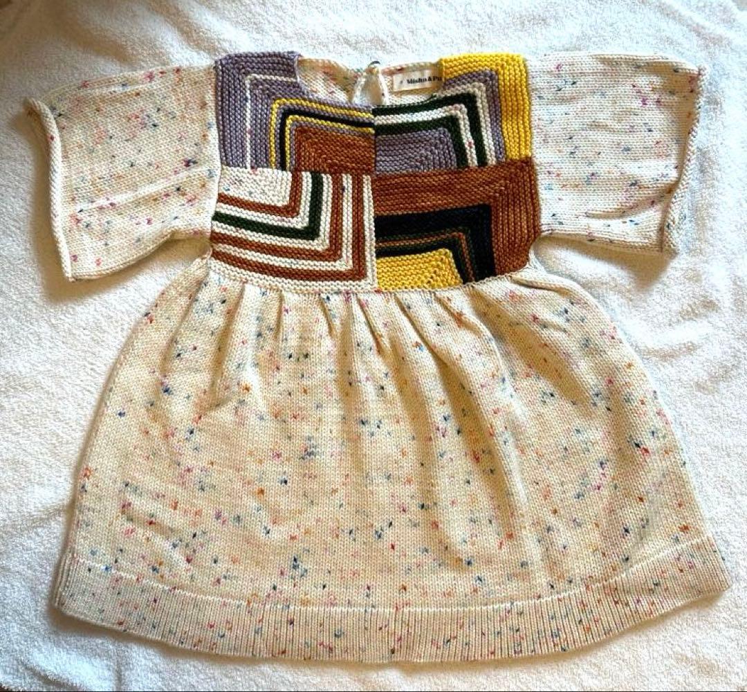 p*.様 Misha and Puff/Mitered Square Dress