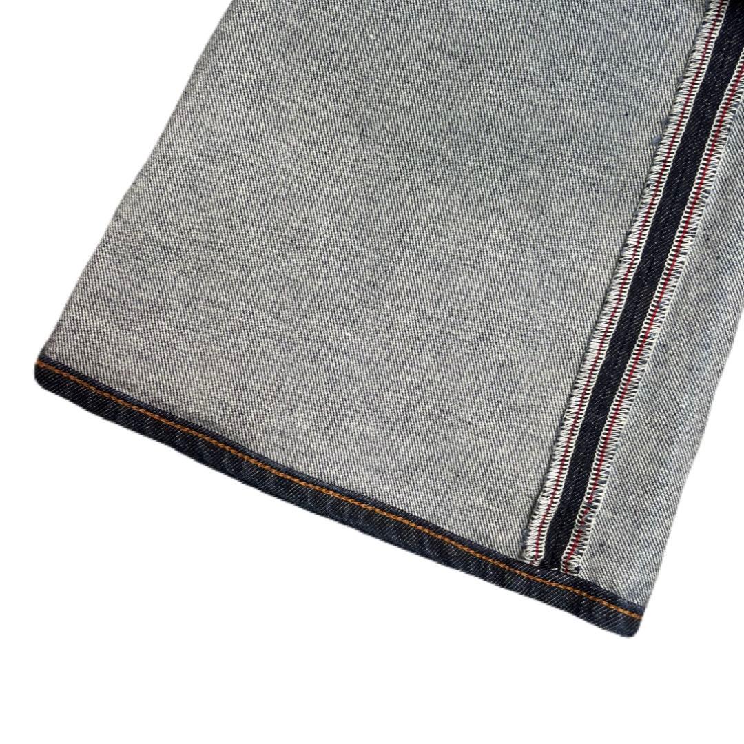 【濃紺】MOUSSY MVS FLAREフレアデニムパンツ