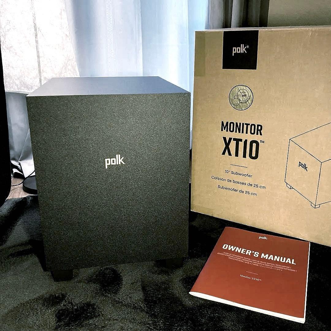 POLK ポークオーディオ　サブウーファー　MXT10 中古美品