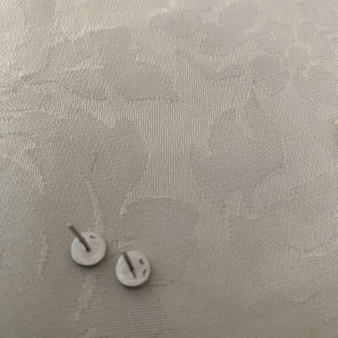 COCOSHUNIK ピアス（キャッチ無し）　　 18K ホワイトゴールド