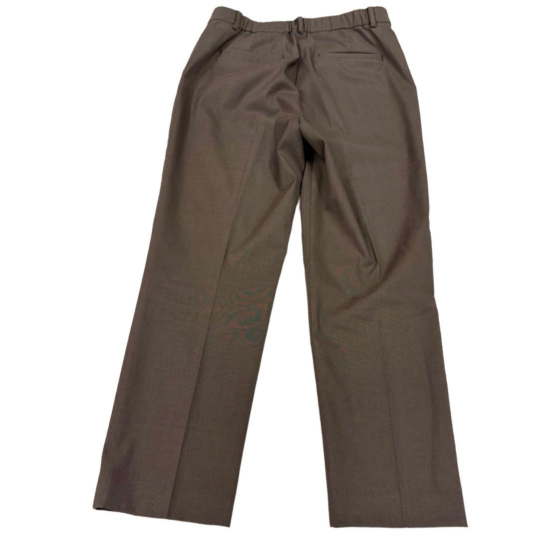 現行　美品　ジェイプレス セットアップ ノーカラー ワイドパンツ ベージュ11号