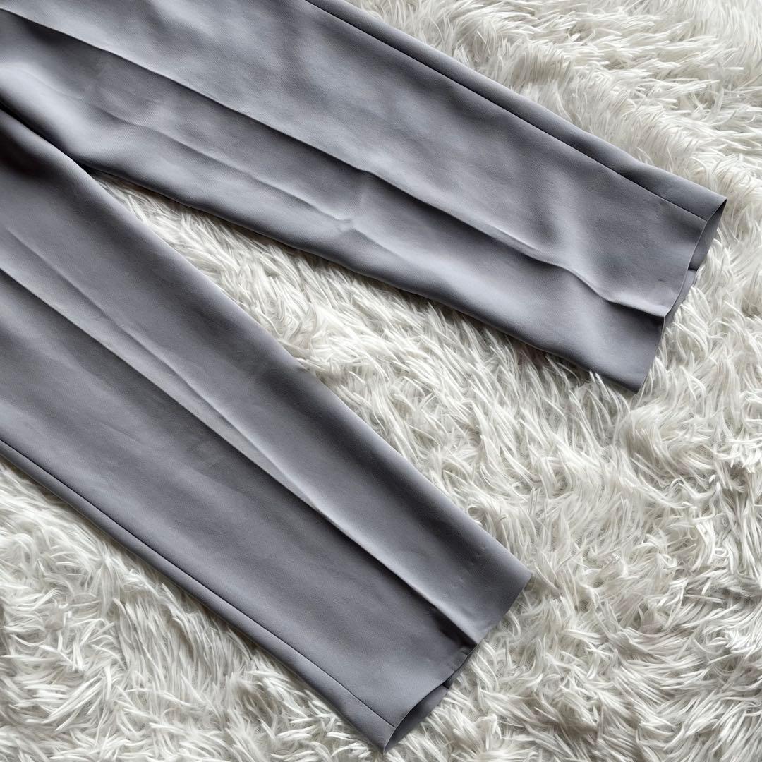 美品 プラステ トリアセブレンドペプラムジャケット パンツスーツ 24年モデル