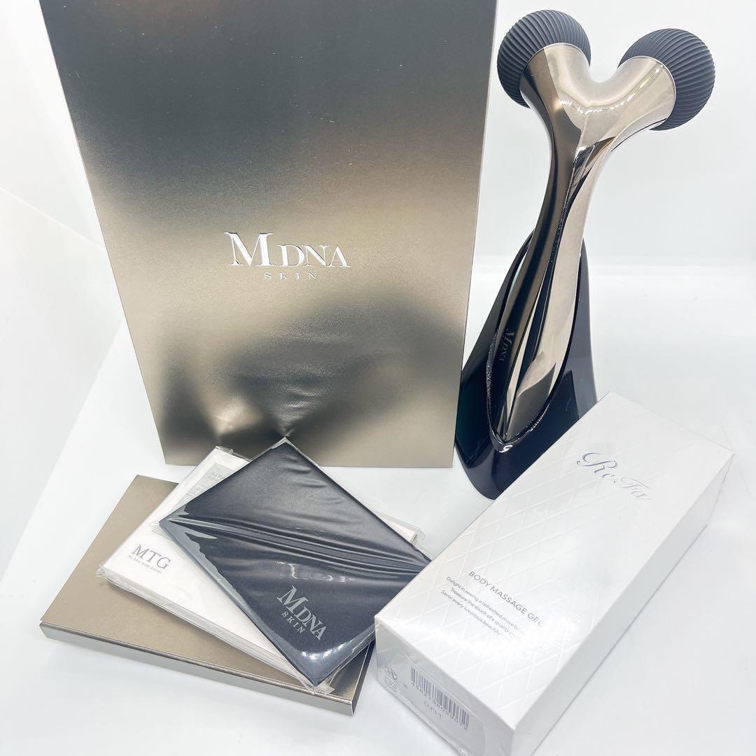 【新品未使用】MTG Refaオニキスブラック MDNA SKIN 美容ローラー