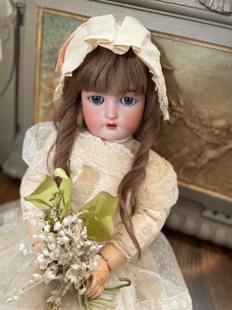 本日限定価格♡アンティークビスクドール ♡ローレライ♡ アンティークドールドレス