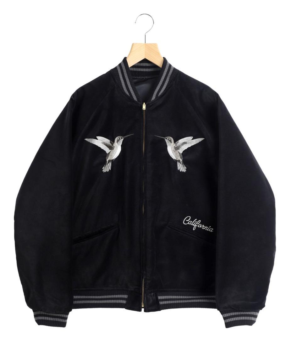 スタンダードカリフォルニア スカジャン スタジャン スーベニアジャケットM黒