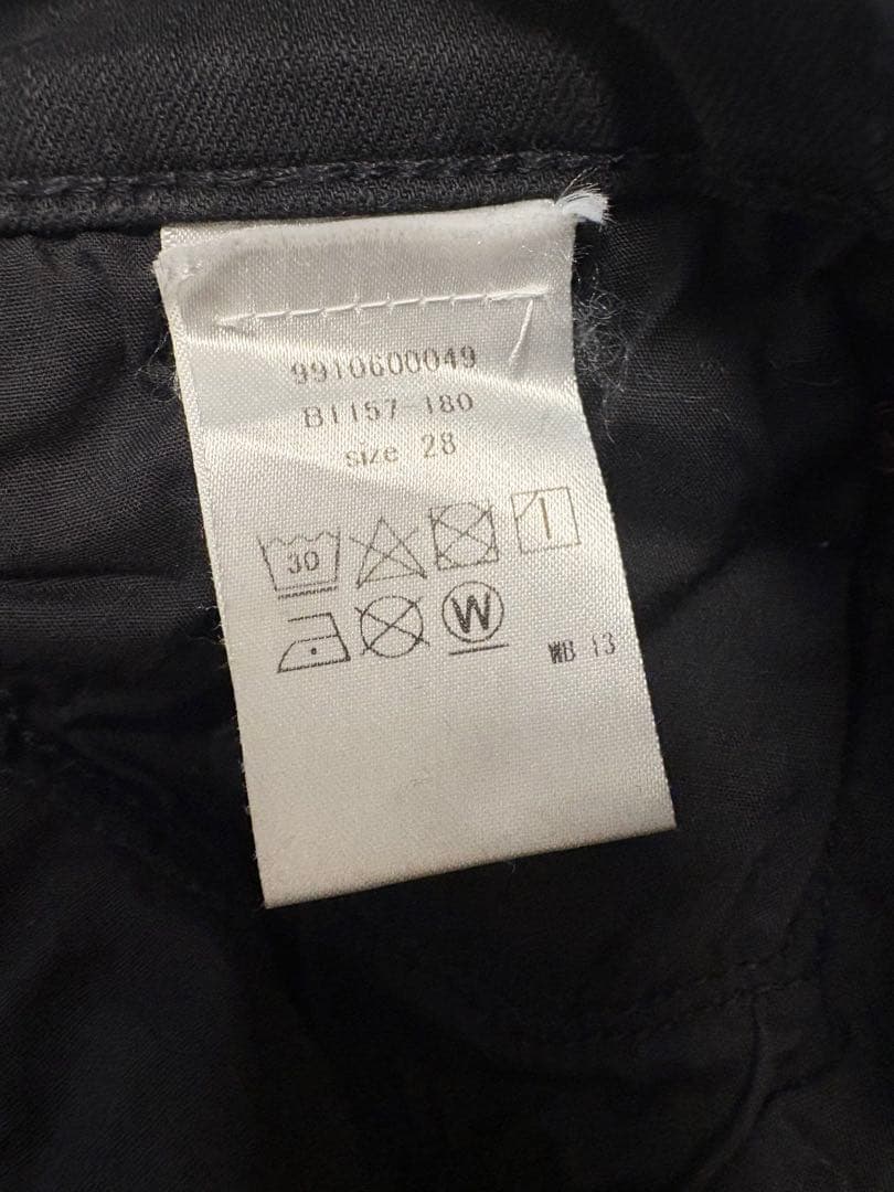 Deuxieme Classe MOTHER INSIDER CROP デニム黒