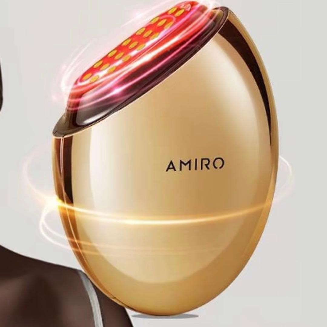 美品【定価10万円超】AMIRO S1 RF美顔器 ゴールド