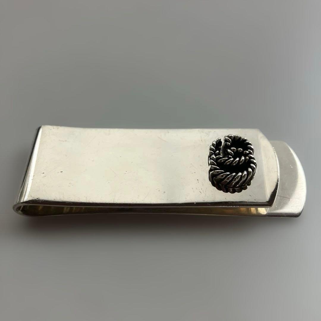 GUCCI グッチ マーモント インターロッキング シルバー マネークリップ